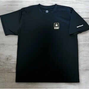 Official US Army Physical Fitness Uniform (FT KNOX) Performance Tee Black Size L